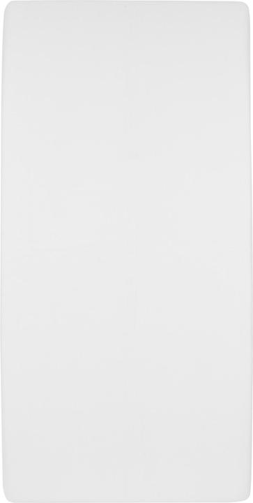 Actual product image Meyco Molton stretch fitted sheet 60x120 white