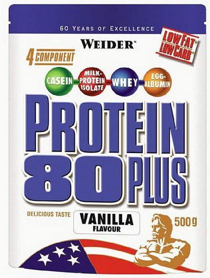 Produktbild Weider Protein 80 Plus (Haselnuss, 1 Stk., 500 g)