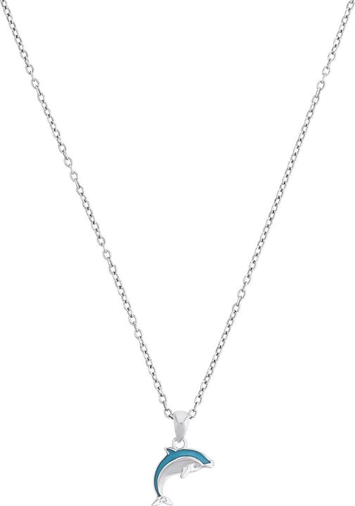 Immagine prodotto Prinzessin Lillifee Halsschmuck für Mädchen, 925 Sterling Silber, Zirkonia synth. | Delphin (Argento 925)