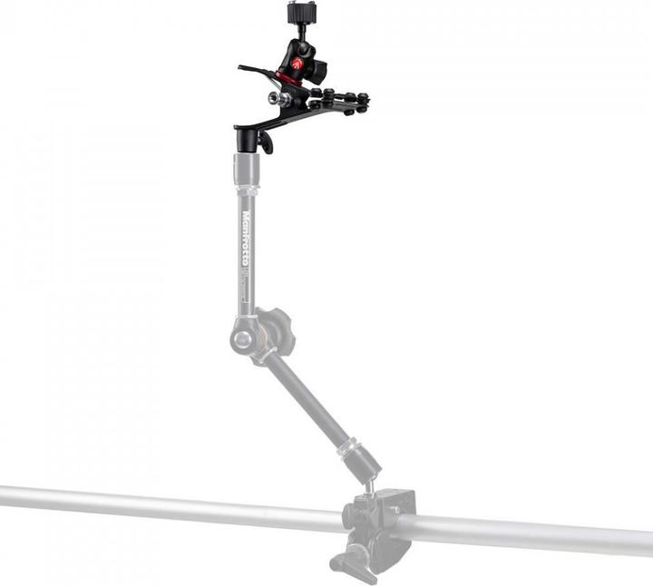 Produktbild Manfrotto Spring Clamp, Universalklammer Cold Shoe mit Kugelkopf und Blitzschuh (Stativklemme)