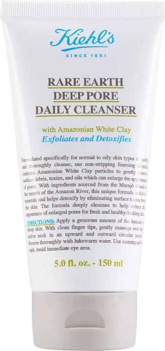 Immagine prodotto Kiehl's Terra rara Detergente quotidiano per i pori profondi Detergente per il viso (Schiuma, 150 ml)