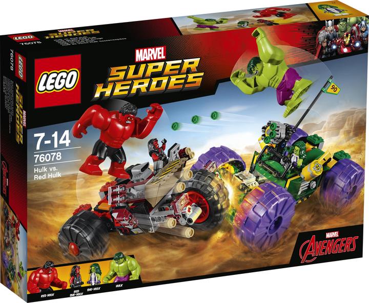 LEGO Marvel Super Heroes Hulk vs Red Hulk (76078, LEGO Marvel)