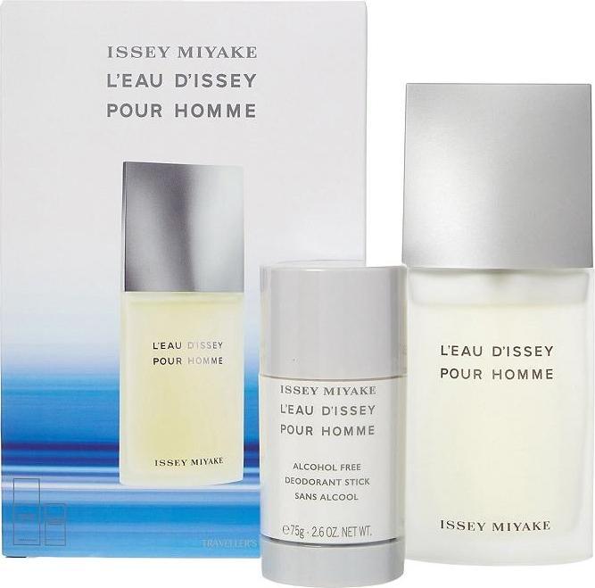 SET ISSEY MIYAKE L'Eau d'Issey Pour Homme EDT spray 75ml + STICK 75g (Eau de Toilette, 75 ml)