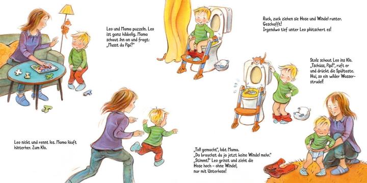 Produktbild Ich bin schon gross: Tschüss, Windel! Hallo, Klo! (Deutsch, Anna Taube, 2021)