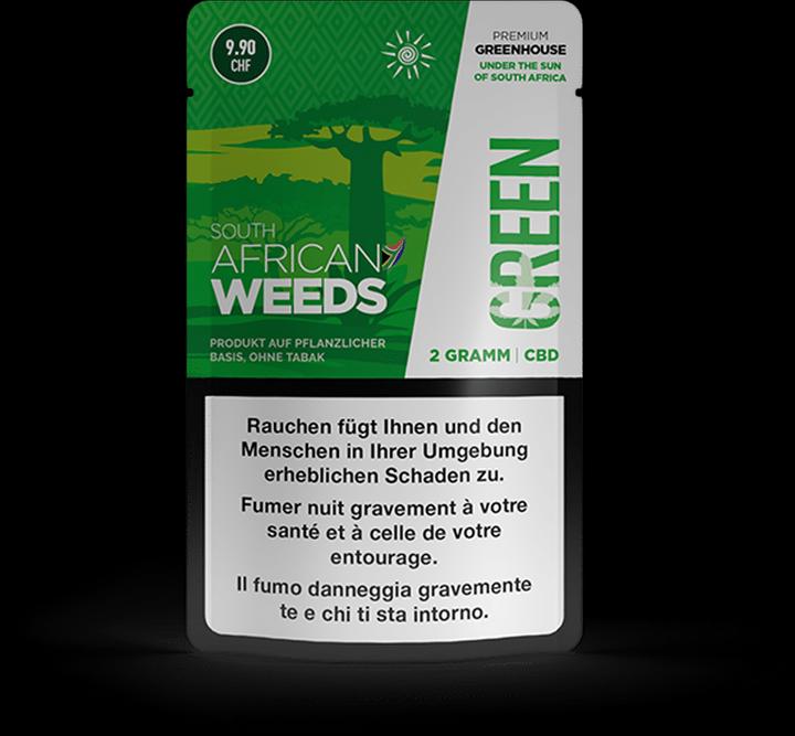 Actual product image Pure Production South African Weeds Green (2 g, Indoor)