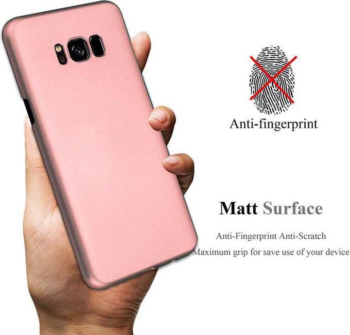Produktbild Cadorabo Hard Cover Matt Metall Cover (Samsung Galaxy S8+)