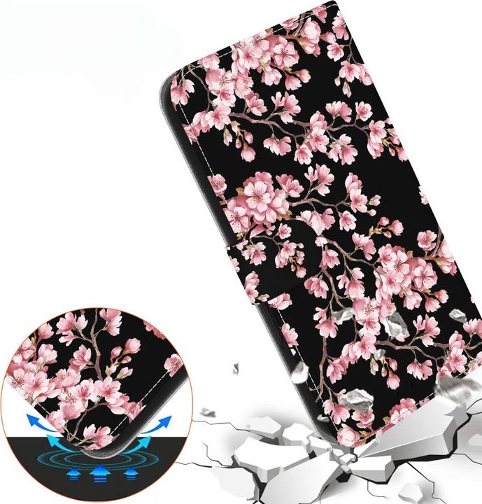 Produktbild Cover-Discount OnePlus Nord 4 - Tasche Hülle mit Blüten Motiv (OnePlus Nord 4)