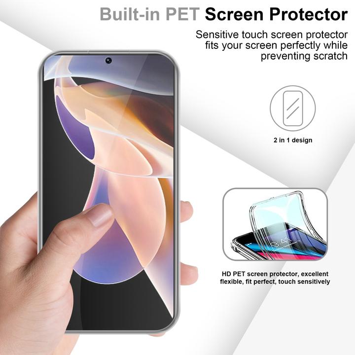 Image du produit Cadorabo Housse TPU 360 degrés pour Xiaomi RedMi NOTE 11 PRO 4G / 5G (Xiaomi Redmi Note 11 Pro 5G, Xiaomi Redmi Note 11 Pro)