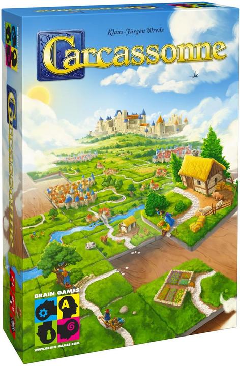 Actual product image Brain Games žaidimas Carcassonne Baltic, BRG#CC/BRG#CCB (Estonian, Lithuanian, Russian, Latvian)