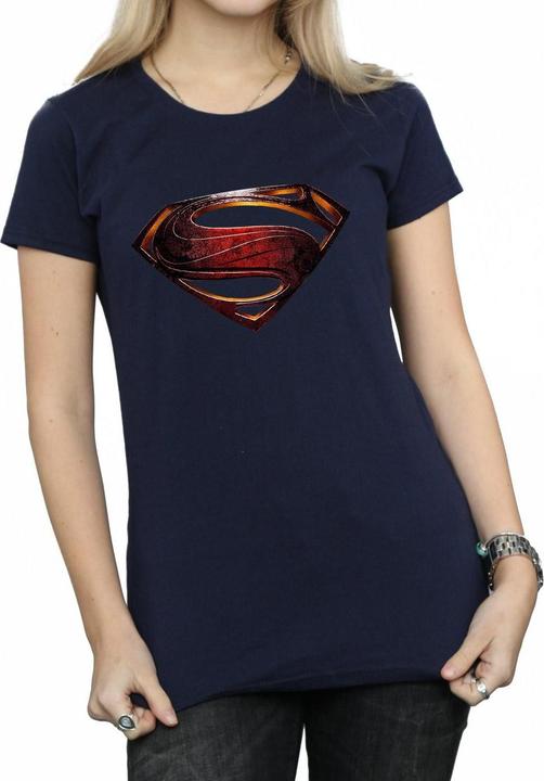 Immagine prodotto Superman Maglietta in cotone con logo donna/donna (S)