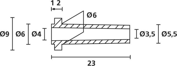 Produktbild HellermannTyton Knickschutztüllen-Set PVC HOTK (173 mm, 100 Stk.)