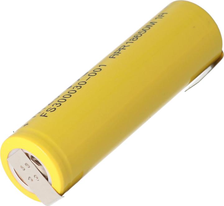 Immagine prodotto A123 Systems A123 APR18650M-A1 1100mAh 3,2V - 3,3V LiFePo4 Akku mit Lötfahne U-Form (1 pz., 1100 mAh)