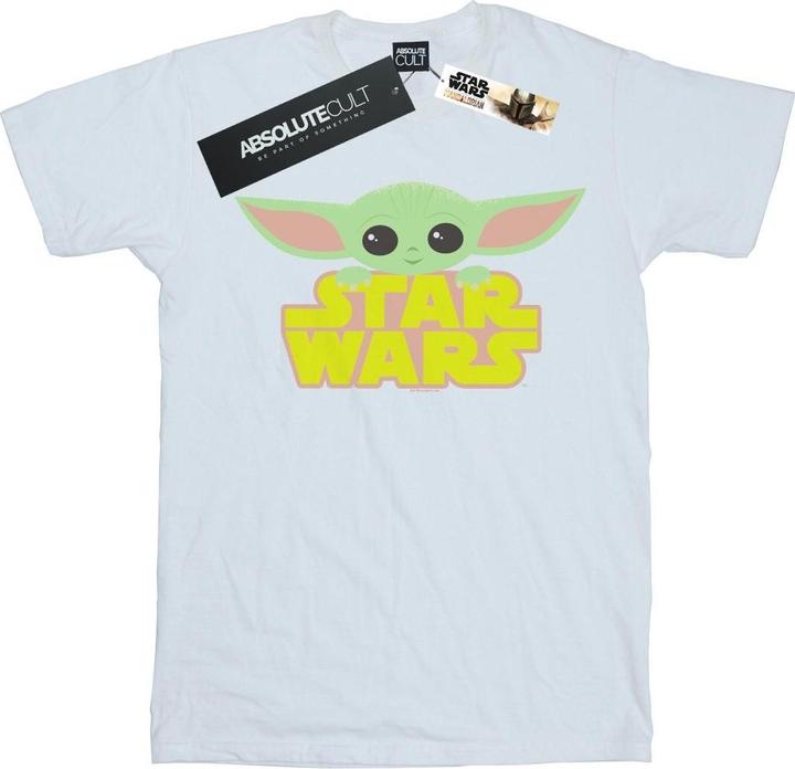 Star Wars The Mandalorian The Child And Logo TShirt (L)