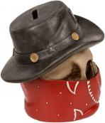 Actual product image Ootb Money box with lock, bandit (12 x 11 cm)