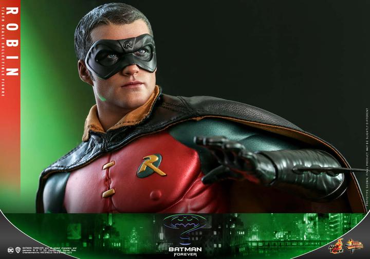 Actual product image Hot Toys Batman Forever "Robin" 1/6 Movie Masterpiece Action Figure