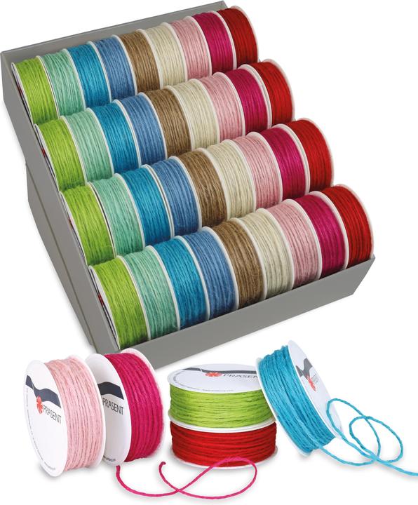Actual product image Präsent Cord jute (Gift ribbon, 36 x)