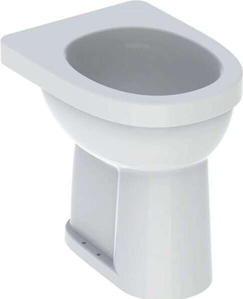 Actual product image Geberit Keramag Renova Nr. 1 Comfort pedestal toilet, raised, barrier-free, 6 l, floor-standing, vertical ou