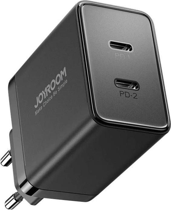 Joyroom JR-TCF09 chargeur rapide 2x USB-C 40W - noir (40 W)