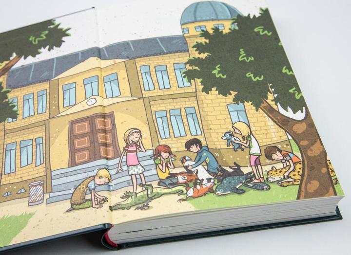 Actual product image Die Schule der magischen Tiere 9: Versteinert! (German, Margit Auer, 2017)