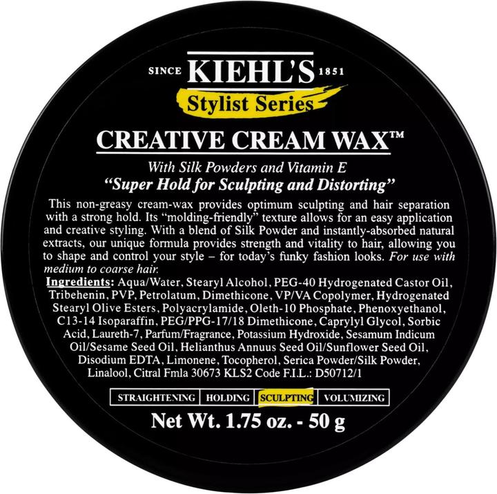 Actual product image Kiehl's Creative Cream Wax Hair Wax (Hair cream)