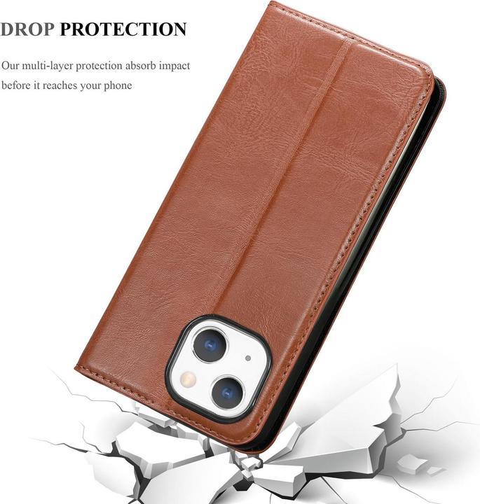 Produktbild Cadorabo Book Invis. Magnet Hülle (Apple iPhone 13)