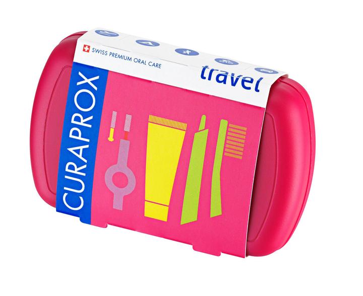 Produktbild Curaprox Travel Set Rot (Weich, 1 x)