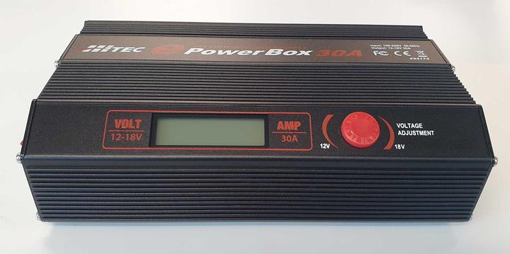 Actual product image Hitec Model power supply adjustable EP