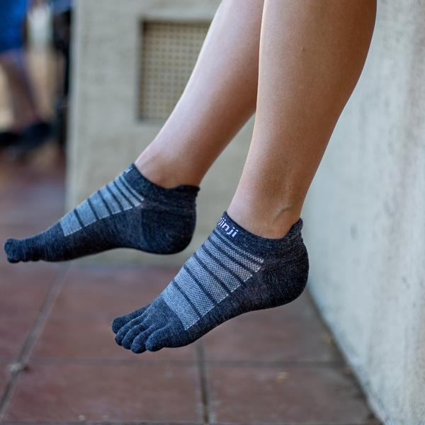 Immagine prodotto Injinji Run NUwool No-Show Slate (47 - 48)
