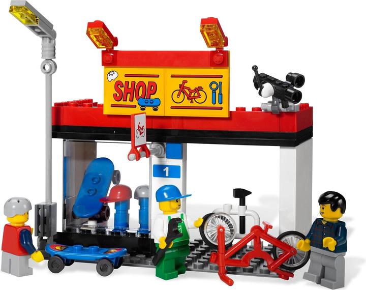 Image du produit LEGO Stadtviertel mit Bus (7641, LEGO City)