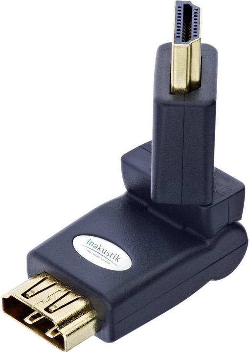 Produktbild Inakustik Winkeladapter 360° HDMI zu (HDMI, 6 cm)