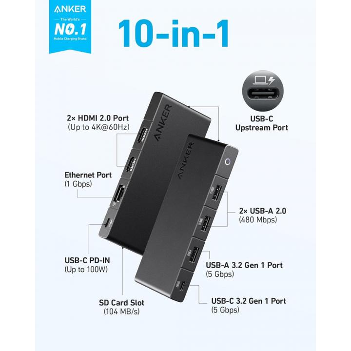 Produktbild Anker 364 (USB-C, 10 Ports)