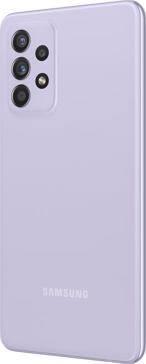 Actual product image Samsung Galaxy A52 (128 GB, Lavender, 6.50", Dual SIM, 64 Mpx, 4G)