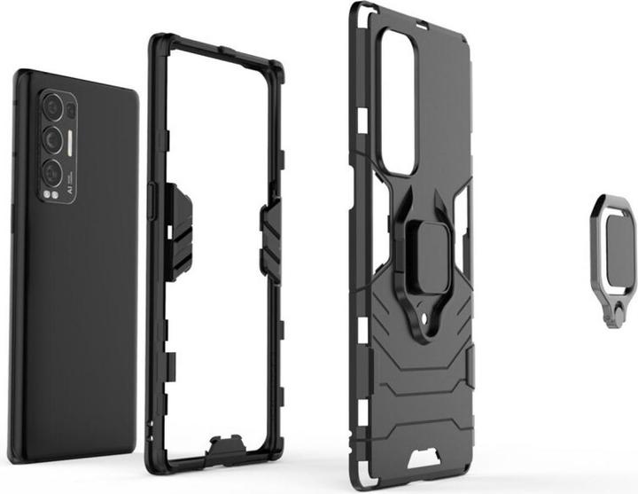 Actual product image Screenguard RingCase Anti-Shock Oppo Find X3 Neo Cover (Oppo Find X3 Neo)