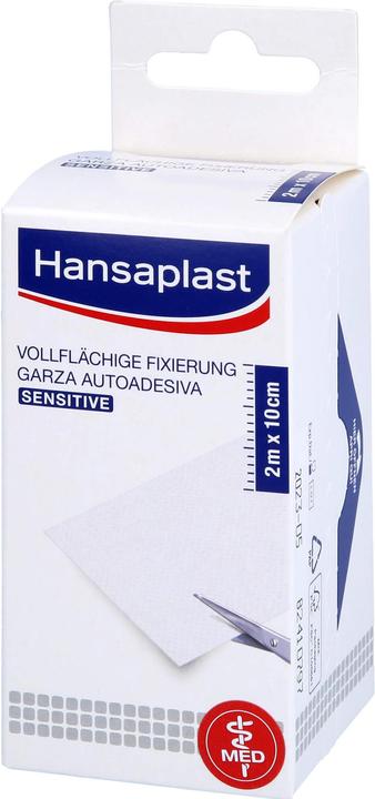 Produktbild Hansaplast Vollflächige Fixierung sensitive 2m x 10cm, 1 St. Pflaster (1 x)