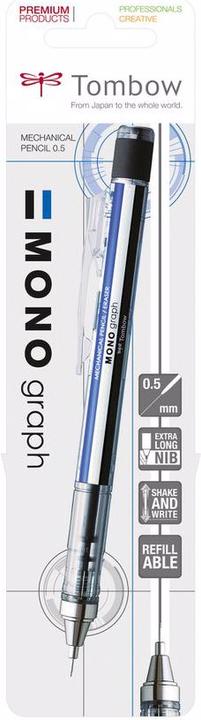 Actual product image Tombow mono graph (0.50 mm, HB, 1 x)