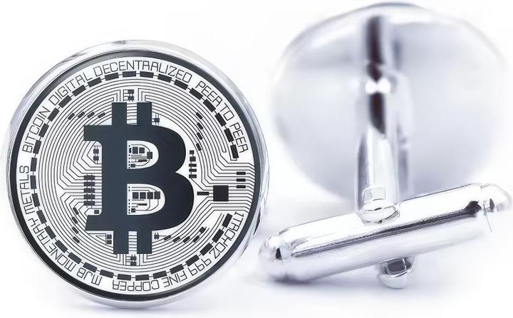 Immagine prodotto X-Tac Bitcoin Logo 2 Manschettenknöpfe