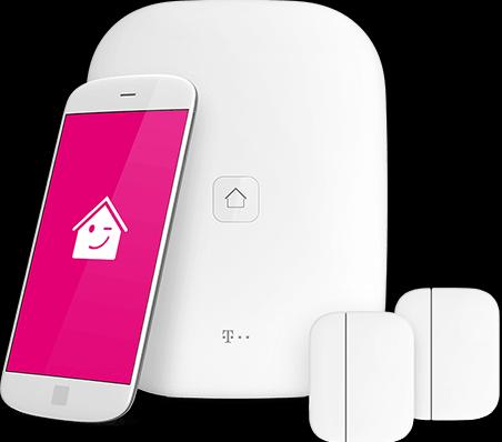 Produktbild Telekom SmartHome Starter Paket WLAN Weiss zentrale Smart Home Steuereinheit