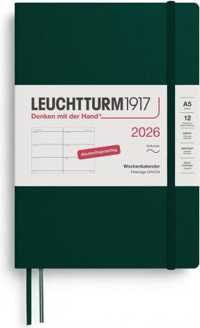 Immagine prodotto Leuchtturm1917 Leuchtturm 1w/2s Medium Sc For.Green (A5)