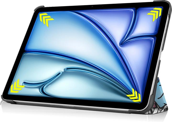 Image du produit Cover-Discount iPad Air 11 (2024) - Étui Smart Tri-fold Motif (iPad Air 11 2024 (M2))