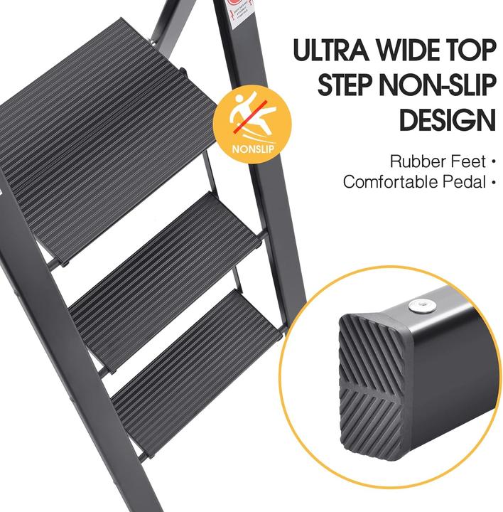 Actual product image Kingrack Trittleiter (Stile, 117 cm)