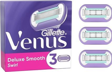 Actual product image Gillette Venus, exchangeable cartridges, 3 pieces