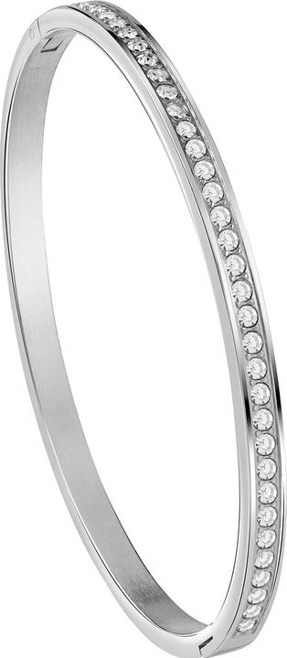 Guess Solid steel bracelet with Color My Day crystals JUBB02248JWRH - Dimension: 5.7 x 4.8 cm - S (5.80 cm, Edelstahl)