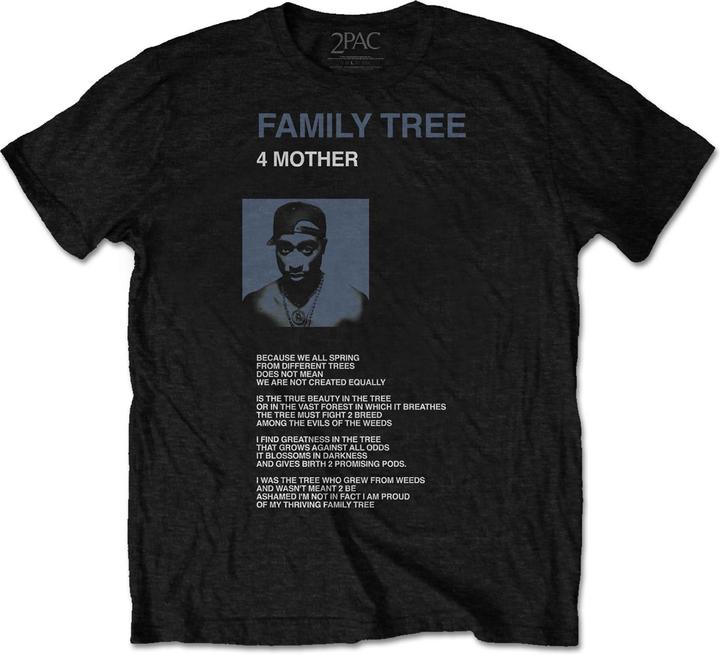 Actual product image Tupac Family Tree (XXL)