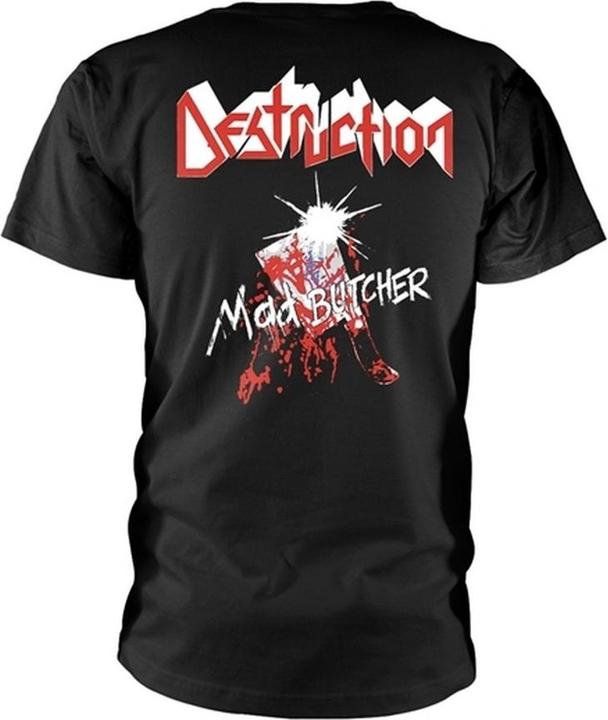 Produktbild Universal Textiles Mad Butcher TShirt Rückseitiger Aufdruck (XL)