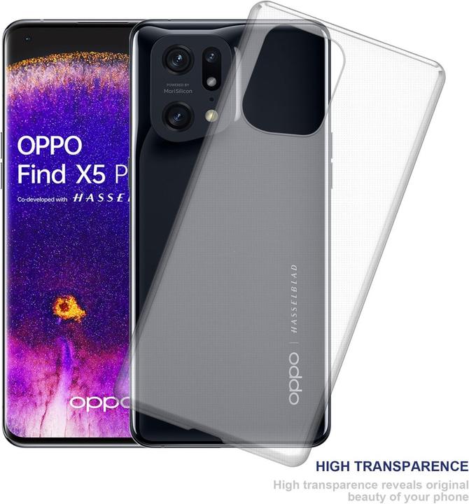 Immagine prodotto PhoneLook Hülle Gummi Silikon Gel Simple Super Clear flexibel (Oppo trova X5)