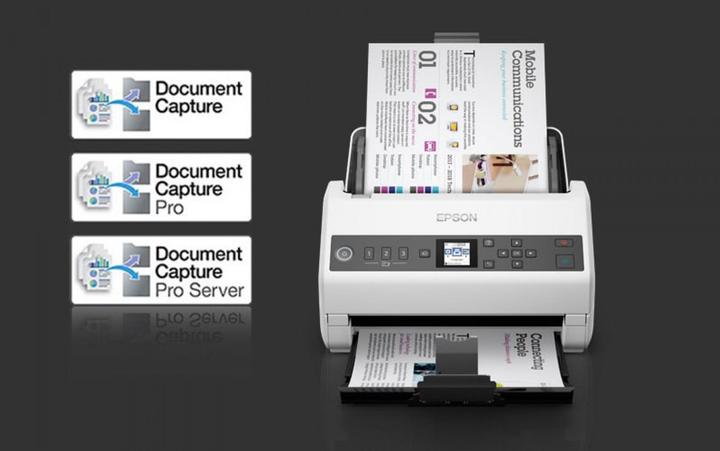 Actual product image Epson WorkForce DS-730N (USB, RJ45)