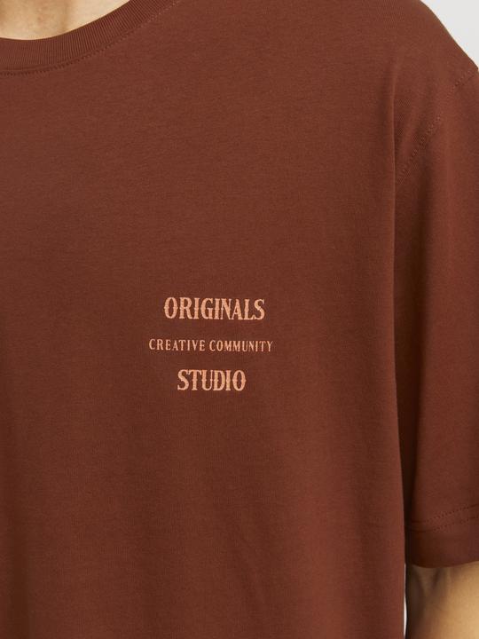 Actual product image Jack & Jones Joraustin Font Tee Ss C.N Styd Aw24 (XL)
