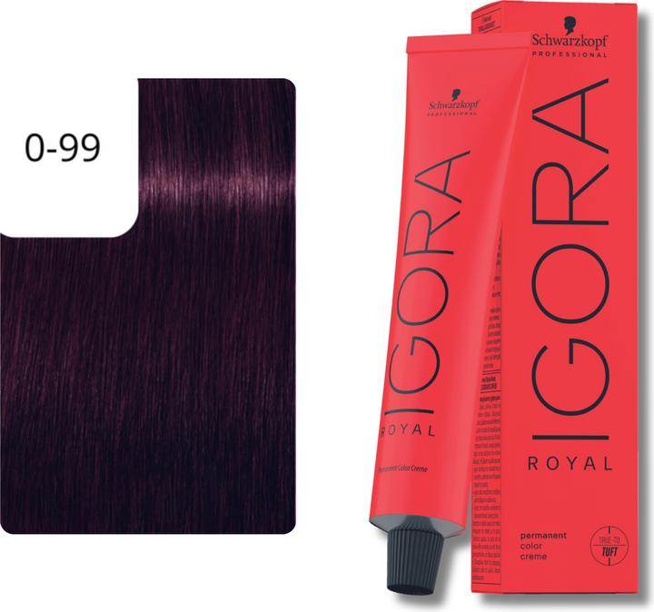 Image du produit Schwarzkopf Professional Igora Royal (0-99 Purple Concentré pourpre)