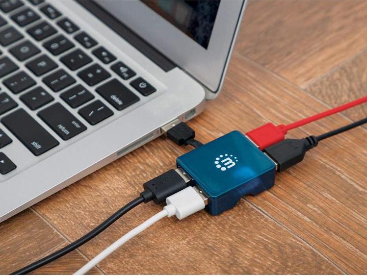 Immagine prodotto Manhattan Hub USB 2.0 a 4 porte (USB-A, 4 Porti)