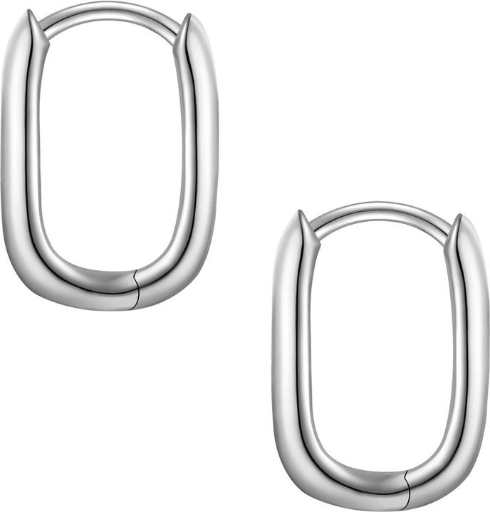 Actual product image Yokoamii Ladies hoop earrings - 36342 (Brass)